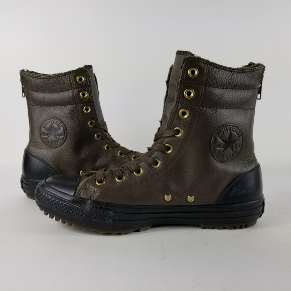 converse leather boot converse leather boot